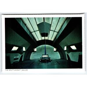 1977 Star Trek The Shuttlecraft Galileo Vintage Chrome Postcard
